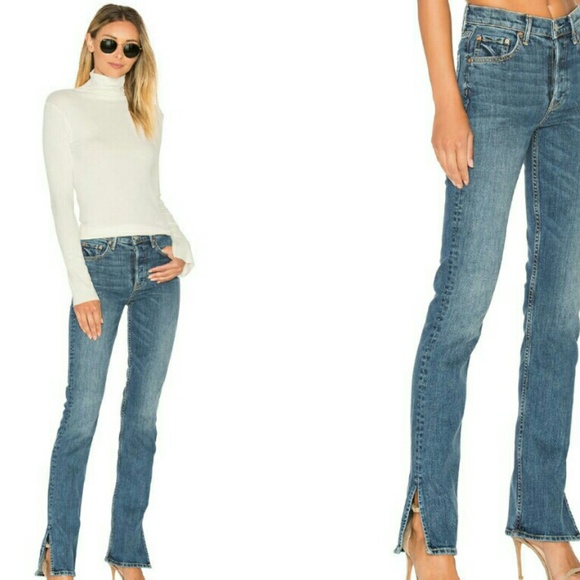 $156 Natalia High-rise skinny split jeans - Picture 2 of 2