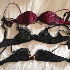 La Perla, Agent Provocateur bra bundle! 32A