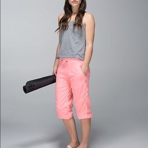 Lululemon dance studio crops. Size 6. Lined.