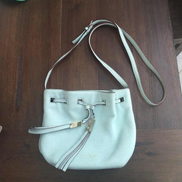 Pastel Blue Kate Spade Cross Over Bag
