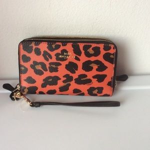 coach leopard print handbag on Poshmark