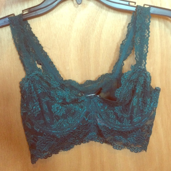 Teal Lace Bra from Forever 21