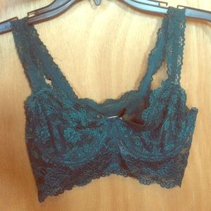 Teal Lace Bra from Forever 21