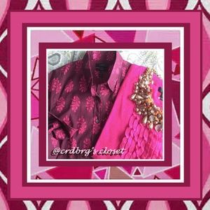 NWT, JCrew Fern Printed Perfect Shirt 