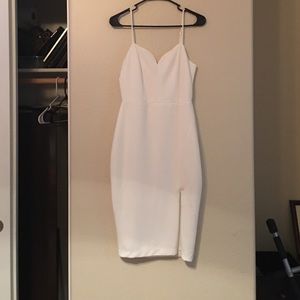 Bisou Bisou white cocktail dress