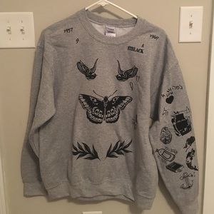 Harry Styles Tattoos Sweatshirt