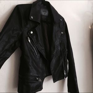 Pleather Moto Jacket