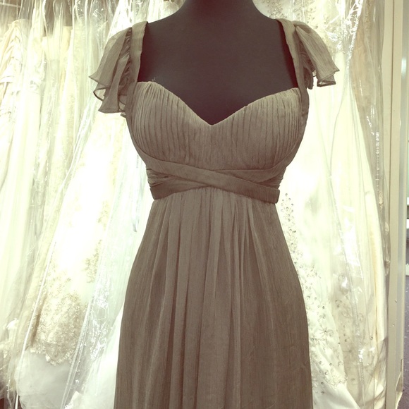 Bari Jay Crinkle Clay Gown Style no. 700