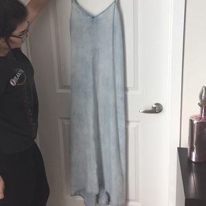 Gap denim dress.