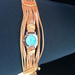 Soft leather Silpada Watch