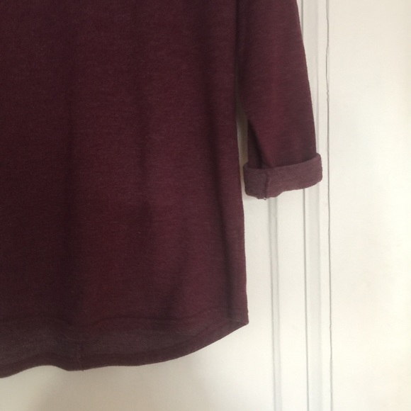 H&M Burgundy Sweatshirt - Picture 3 of 4