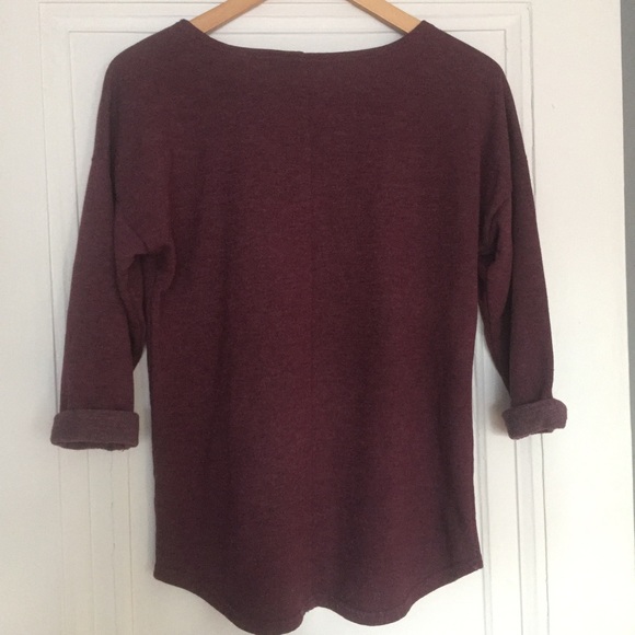H&M Burgundy Sweatshirt - Picture 4 of 4