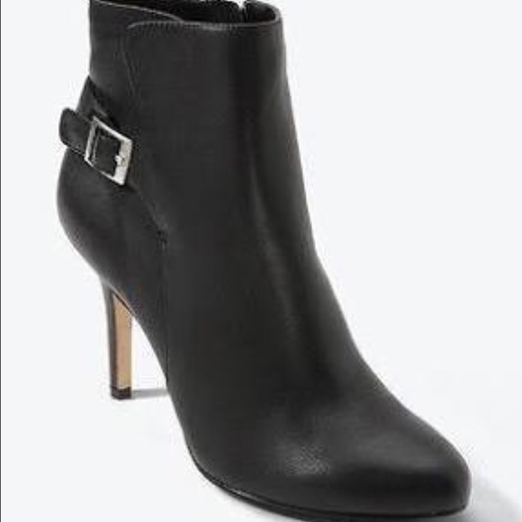 WHBM Black booties. 6.5M