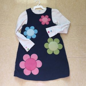 Corduroy jumper outfit