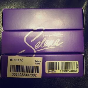 Selena Mac lipstick set