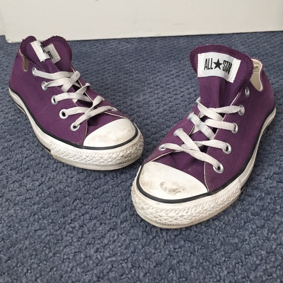 Purple converse