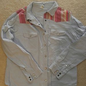 Chambray Top