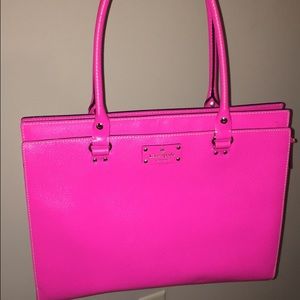 Bright pink Kate Spade Wellesley