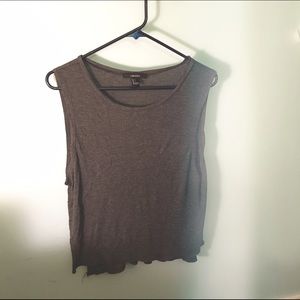 Large Forever 21 Grey Tank Top