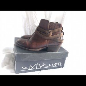 Spanish Label Sixty Seven Spanish Leather Booties