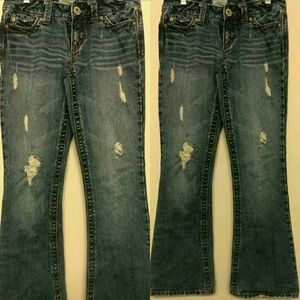 Aeropostale Haliey Skinny Distressed Jeans