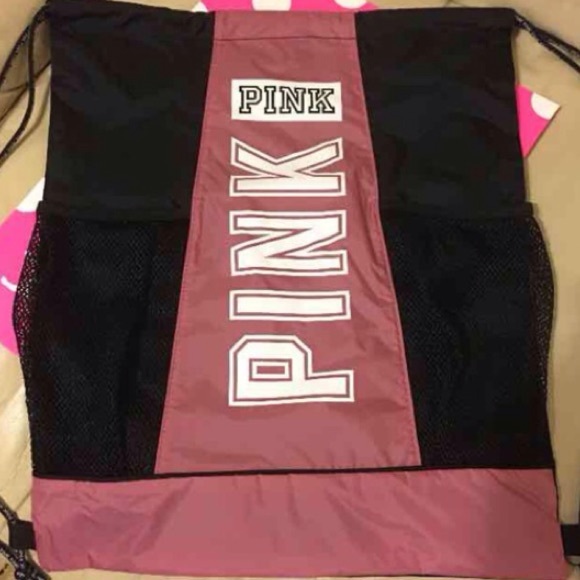 PINK Drawstring bag