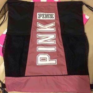 PINK Drawstring bag