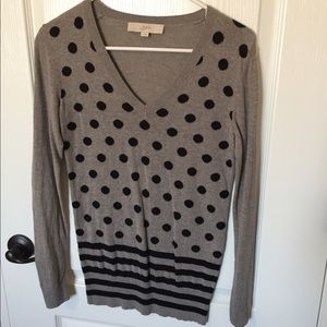 LOFT Gray Sweater
