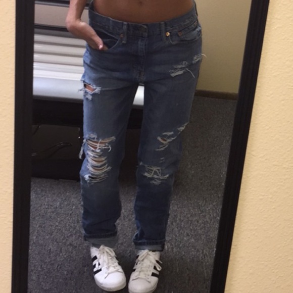 vintage distressed Levi's