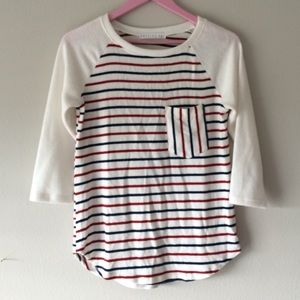 Potter's Pot striped baseball shirt S