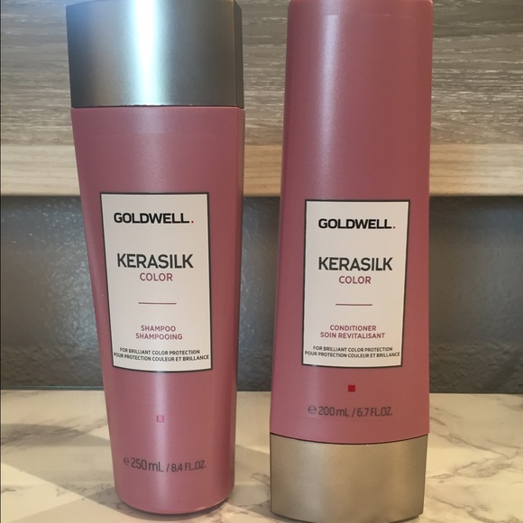 Goldwell color kerasilk shampoo and conditioner