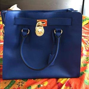 Michael Kors Hamilton cobalt blue