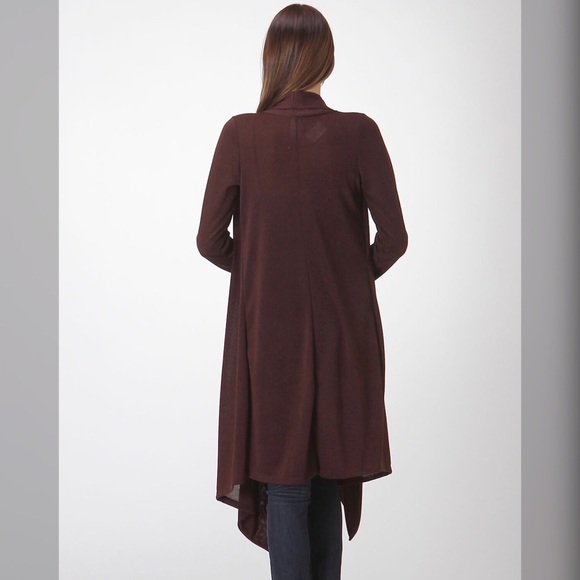Brown Cardigan  Plus Size and Regular Size - Picture 3 of 5