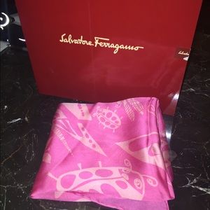 Salvatore Ferragamo silk scarf