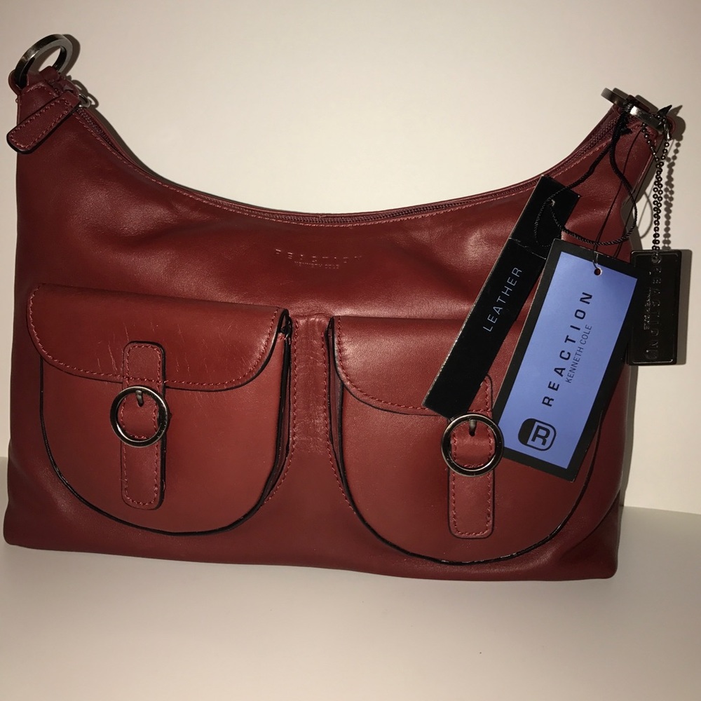 💕KENNETH COLE LEATHER BAG💕❣️FIRM FINAL PRICE❣️