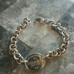 Tiffany & Co. Oval Tag Bracelet