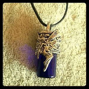 Fairy perfume vial necklace