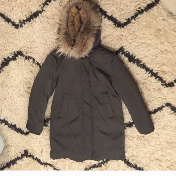 Beautiful Theory coat with real fur