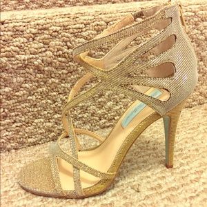 Betsy Johnson Champagne Heels