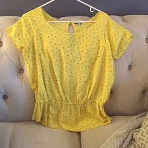 Joie peplum top