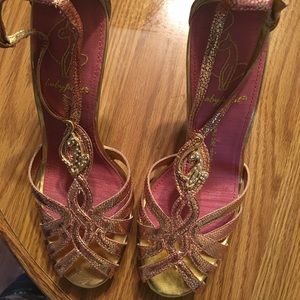 Baby phat wedge heels