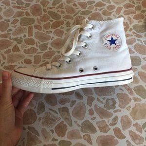White high top converse