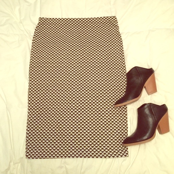 H&M midi skirt