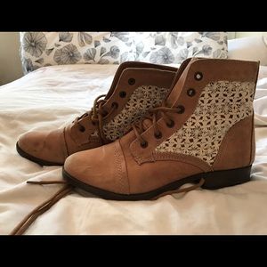 Steven Madden Lace Boots Look Alike