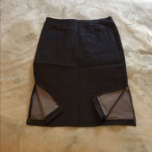 Jeans-Style" dark blue skirt