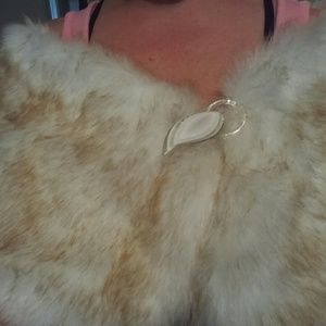 Rabbit Fur shawl
