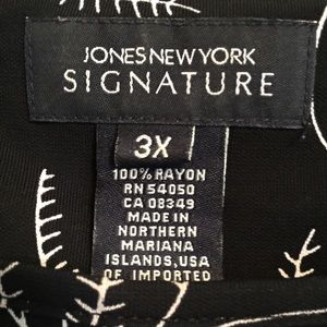 Jones New York Tops - Jones New York Signature Top Blouse Shirt Size 3X Jones New York Tops - Jones New York Signature Top Blouse Shirt Size 3X