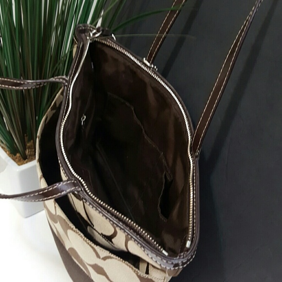 Coach signature stripe tote - Picture 4 of 4