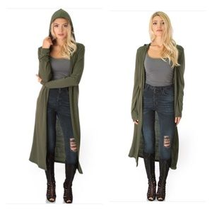 ❗️Last One ❗️Hooded Duster Cardigan !