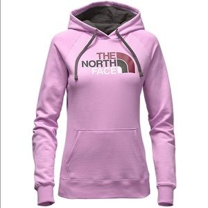 The North Face women's purple hoodie